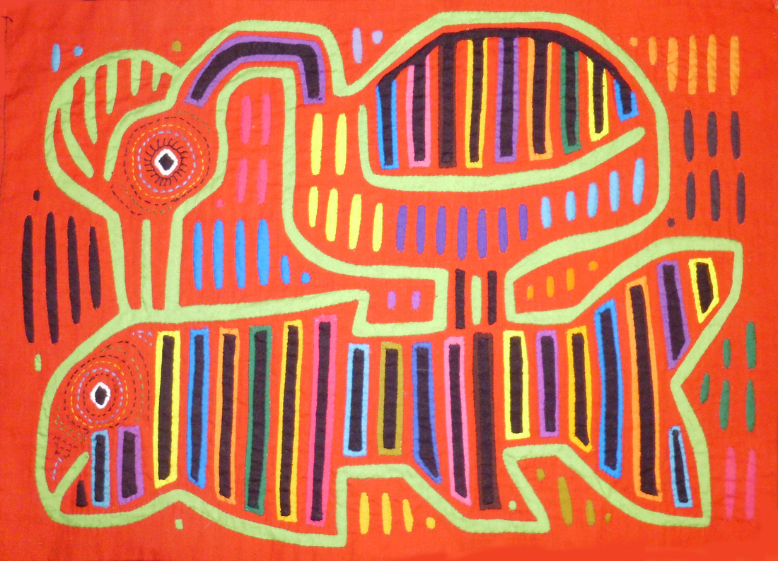 Vintage Molas Molas from the San Blas Islands of Panama